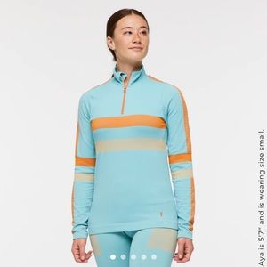 NEW Cotopaxi Debajo Seamless Quarter Zip Pullover